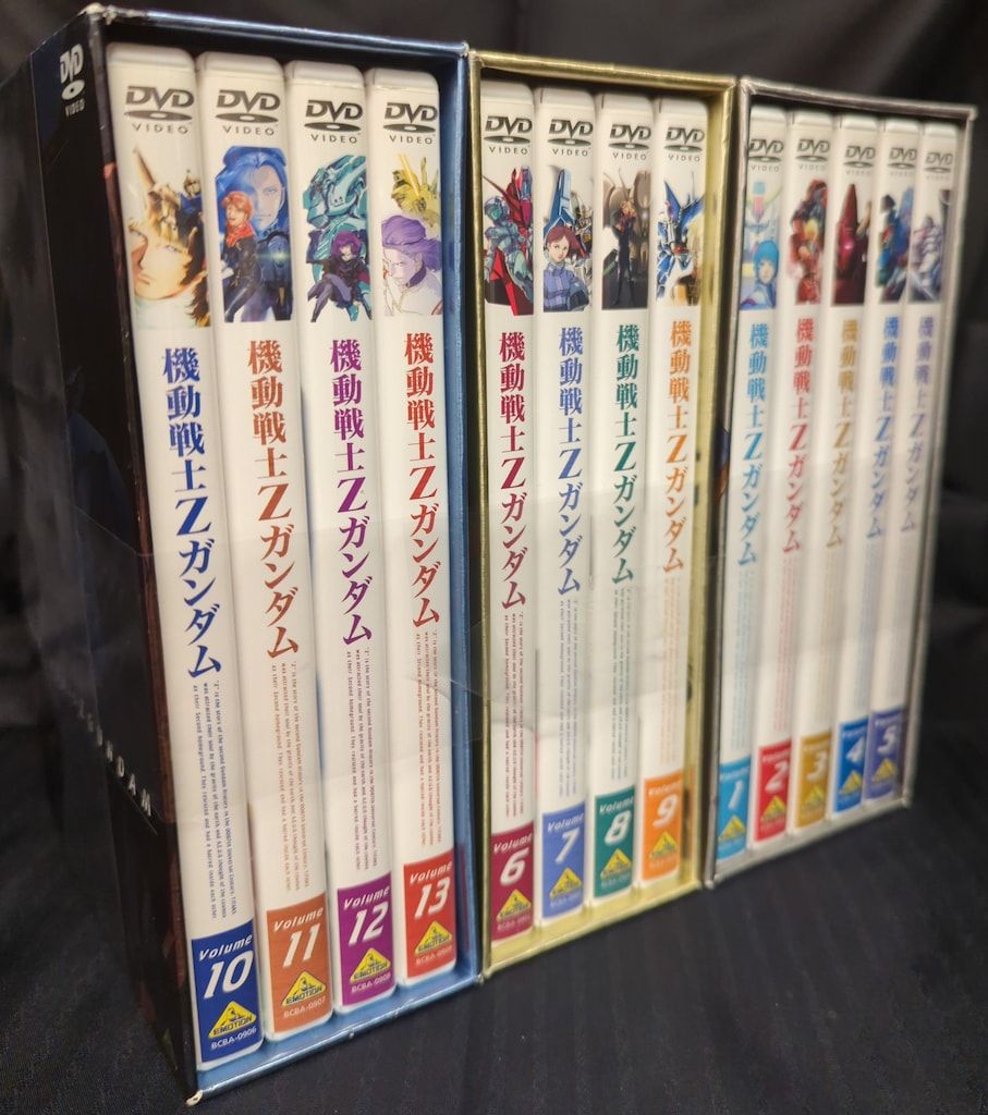 機動戦士Zガンダム メモリアルボックス版 DVD 全3巻セット 未開封 DVD 初回限定 メモリアルボックス版 機動戦士Zガンダム Part-Ⅰ