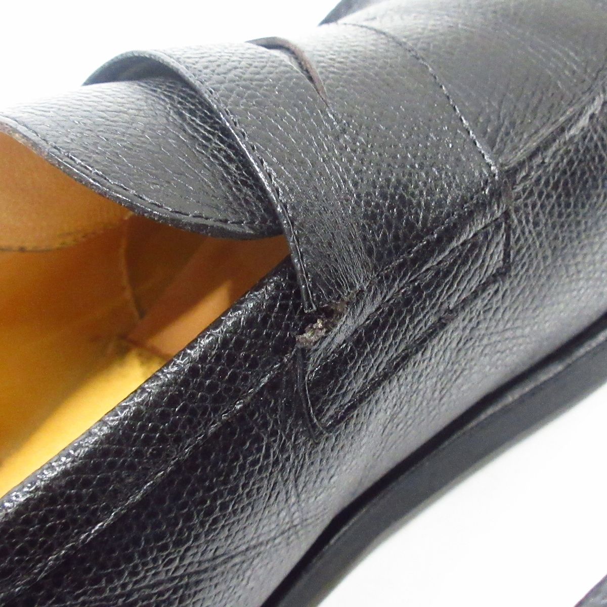  Paraboot パラブーツ ローファー 8 1 2 メンズ 黒 レザー ローファー ブーツ 革靴