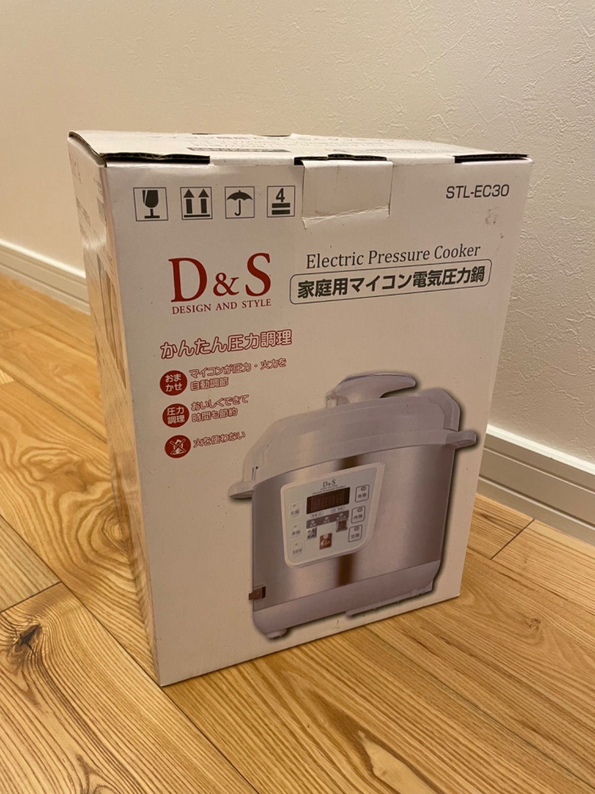 D&S 家庭用マイコン電気圧力鍋 STL-EC25 - メルカリ