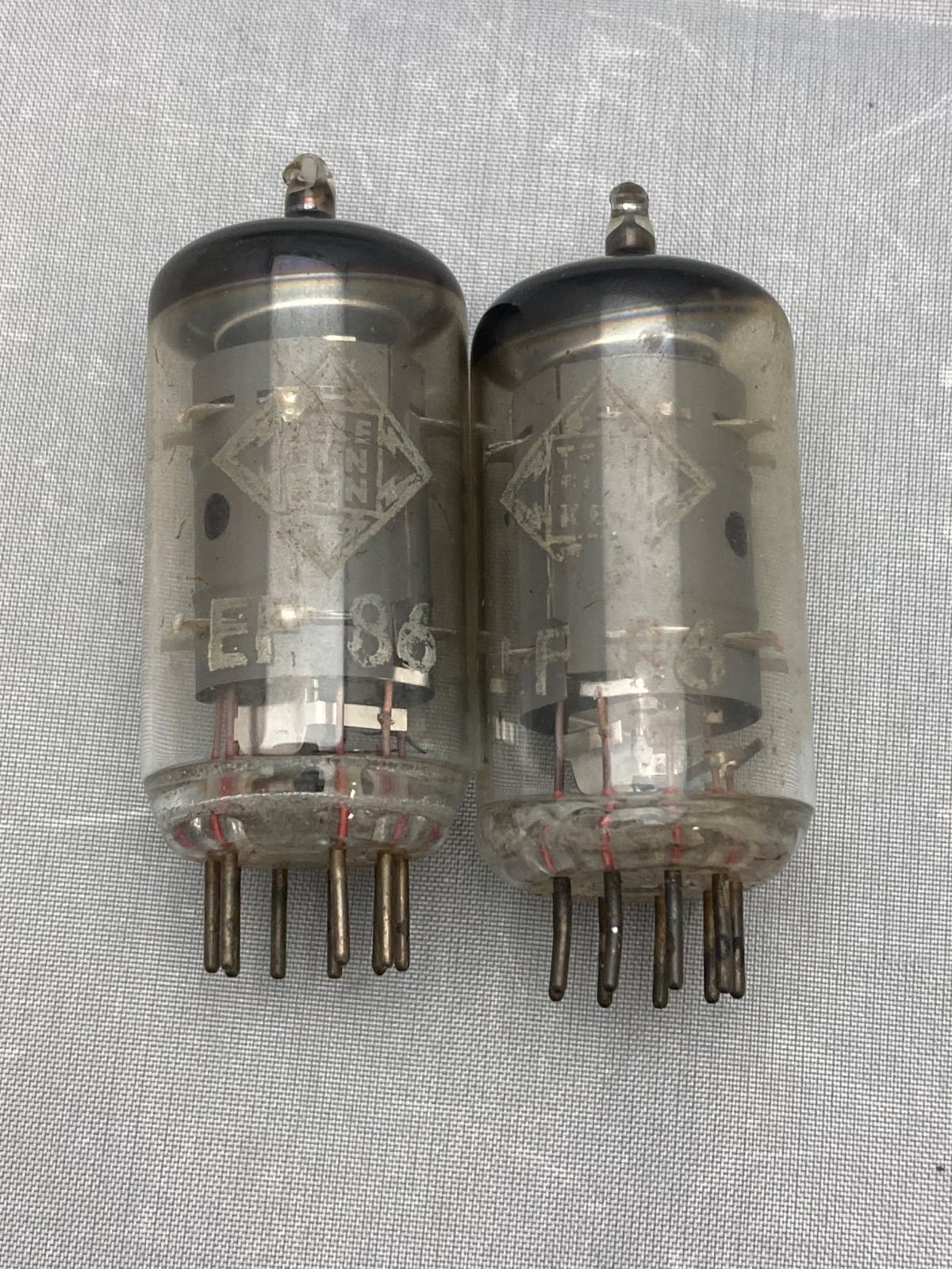 TELEFUNKEN EF86 真空管4本 Telefunken EF86 (6267) テレフンケン