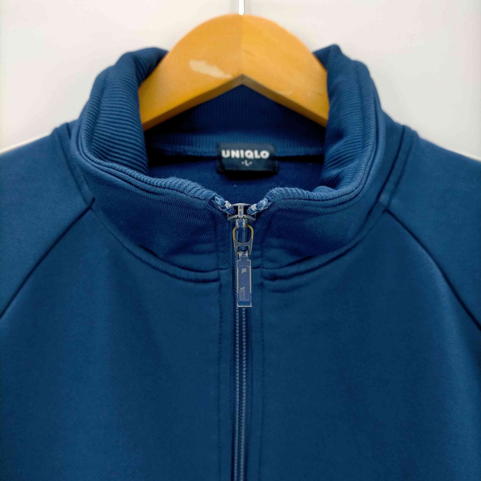 OLD UNIQLO トラックジャケット ブラウン Lサイズ サイドライン