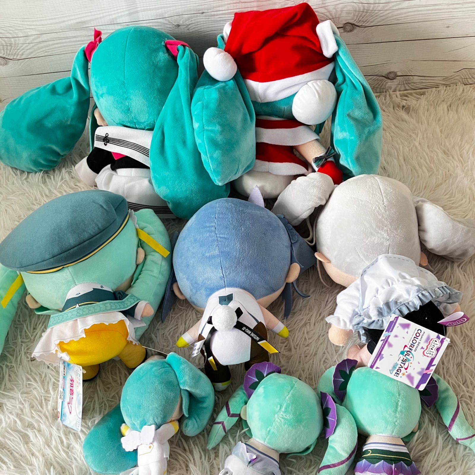 初音ミク ぬいぐるみ 初音ミクシリーズ 大量まとめ売り タグあり 初音ミク ぬいぐるみ 初音ミクシリーズ 大量まとめ売り タグあり