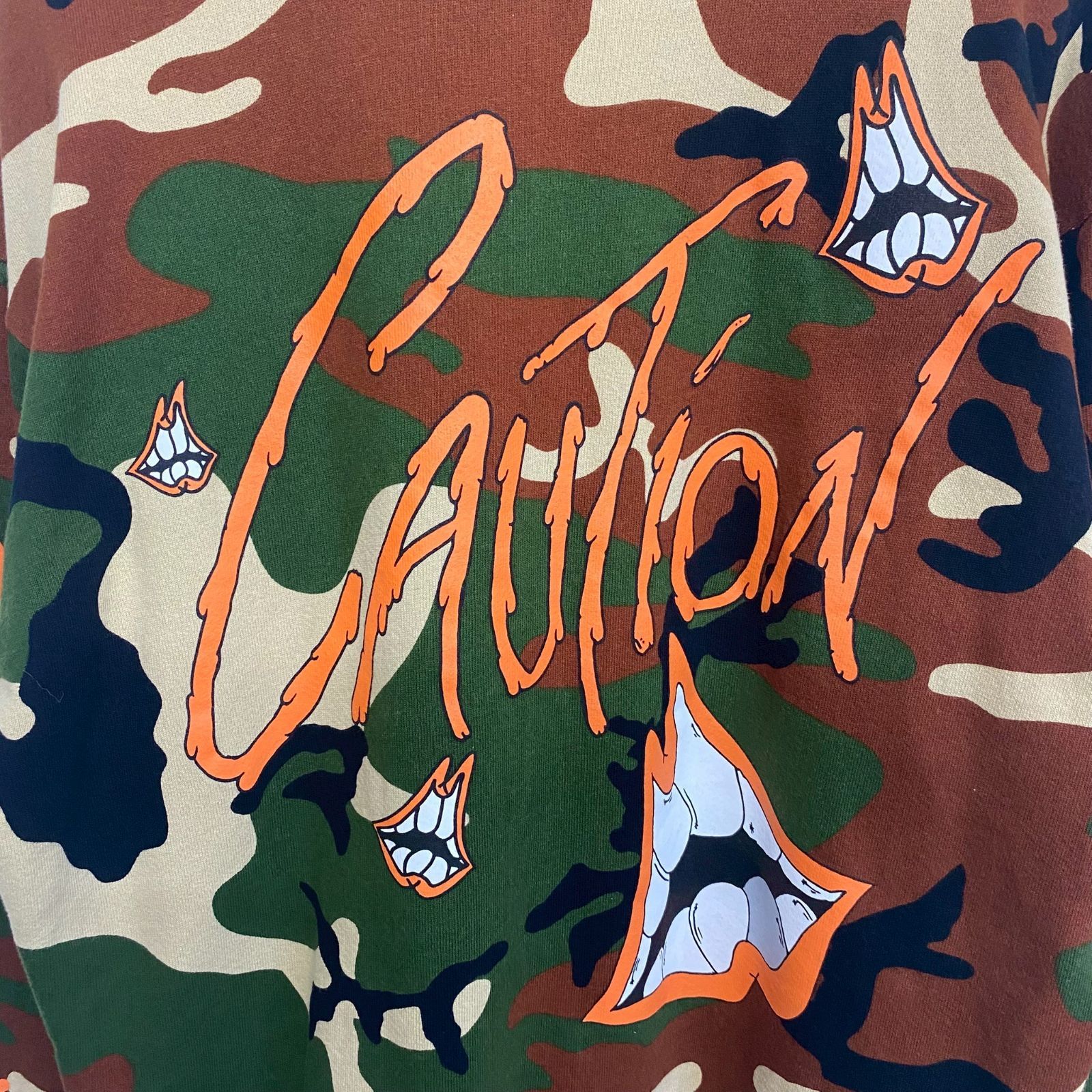 最終値下げ　CHROME HEARTS マッティボーイ　迷彩柄 長袖カットソー 最終値下げ CHROME HEARTS マッティボーイ 迷彩柄 長袖