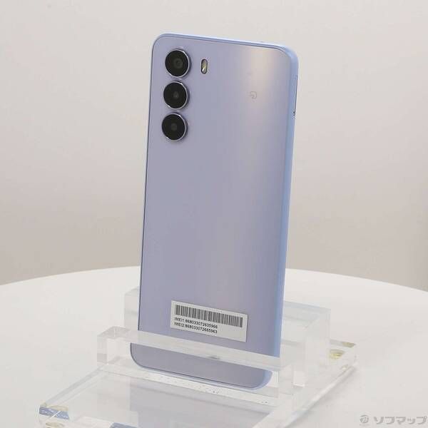 スマートフォン・携帯電話 nubia S 5G A403ZT 本体 ライトパープル