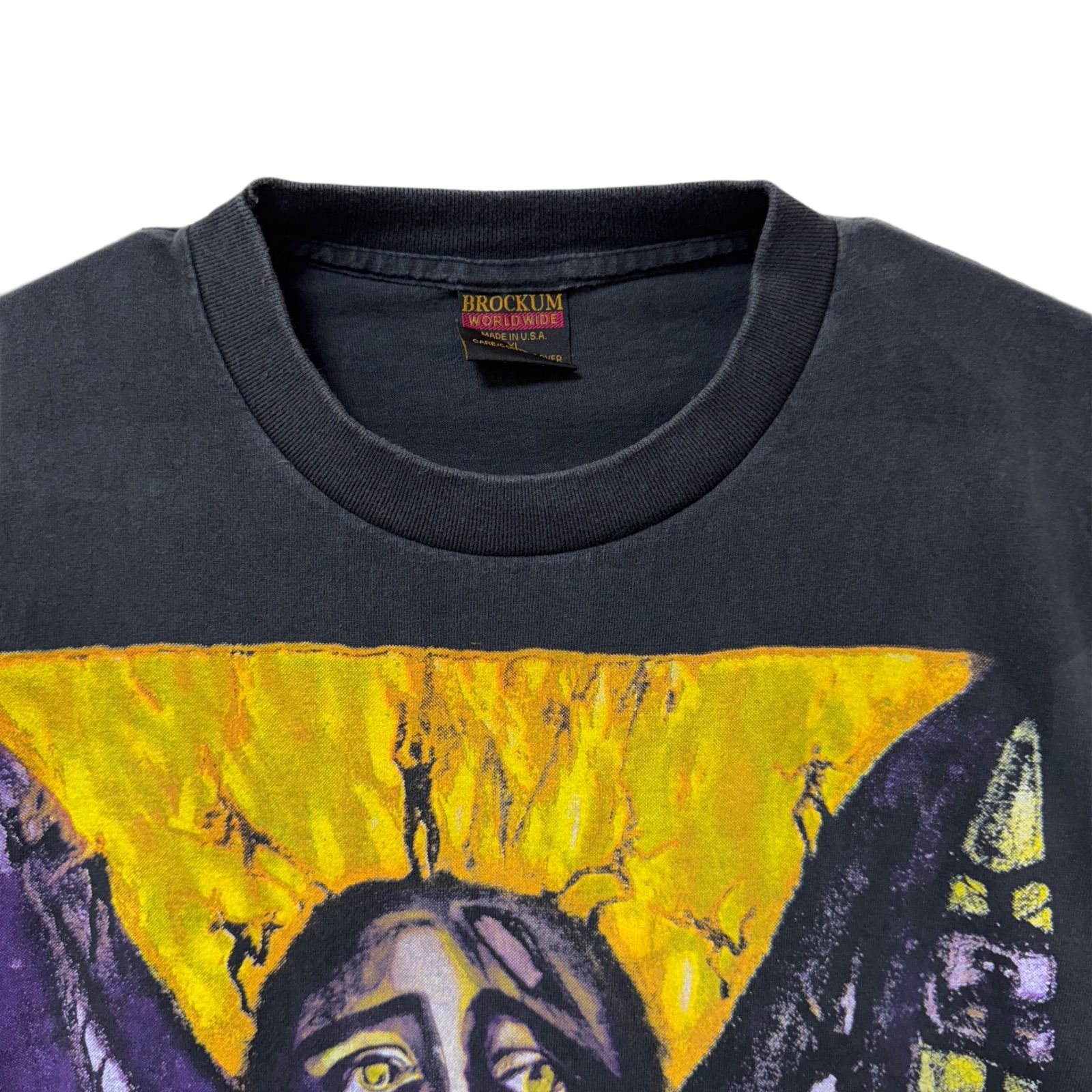 【90s USA】BROCKUM ライブ　スローイングコッパー　バンドTシャツ 90s USA】BROCKUM ライブ スローイングコッパー バンドTシャツ