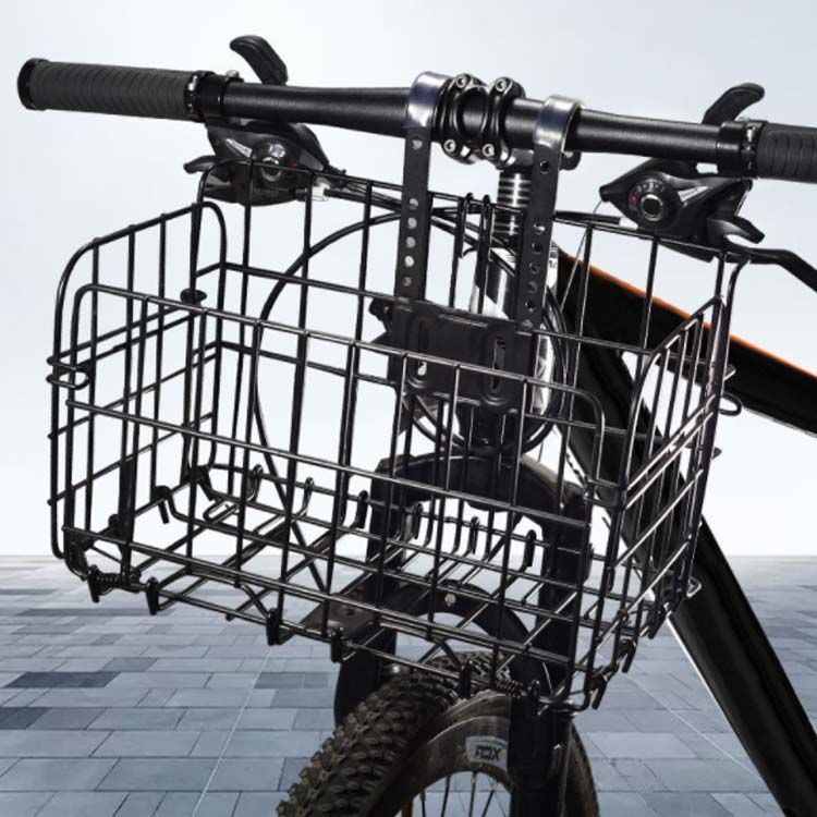 折りたたみ式カゴ ワイヤーバスケット 自転車用 前かご 後ろ