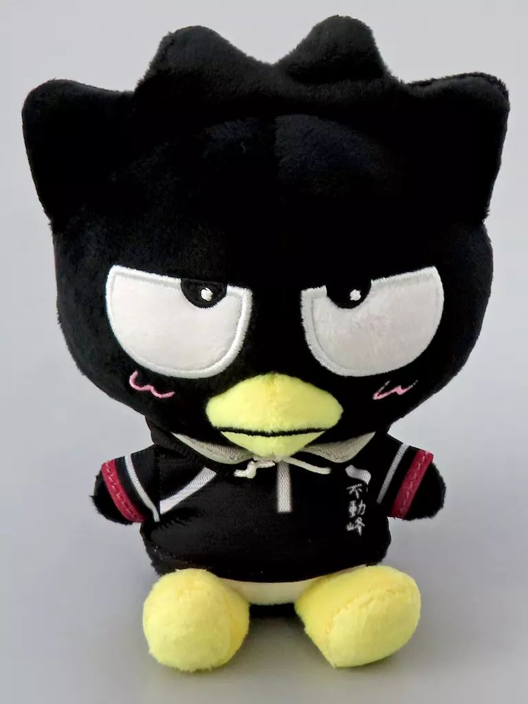 新テニプリ サンリオコラボ 不動峰 バッドばつ丸 ぬいぐるみ 中古】ぬいぐるみマスコット・ぬいぐるみバッジ 不動峰中学校