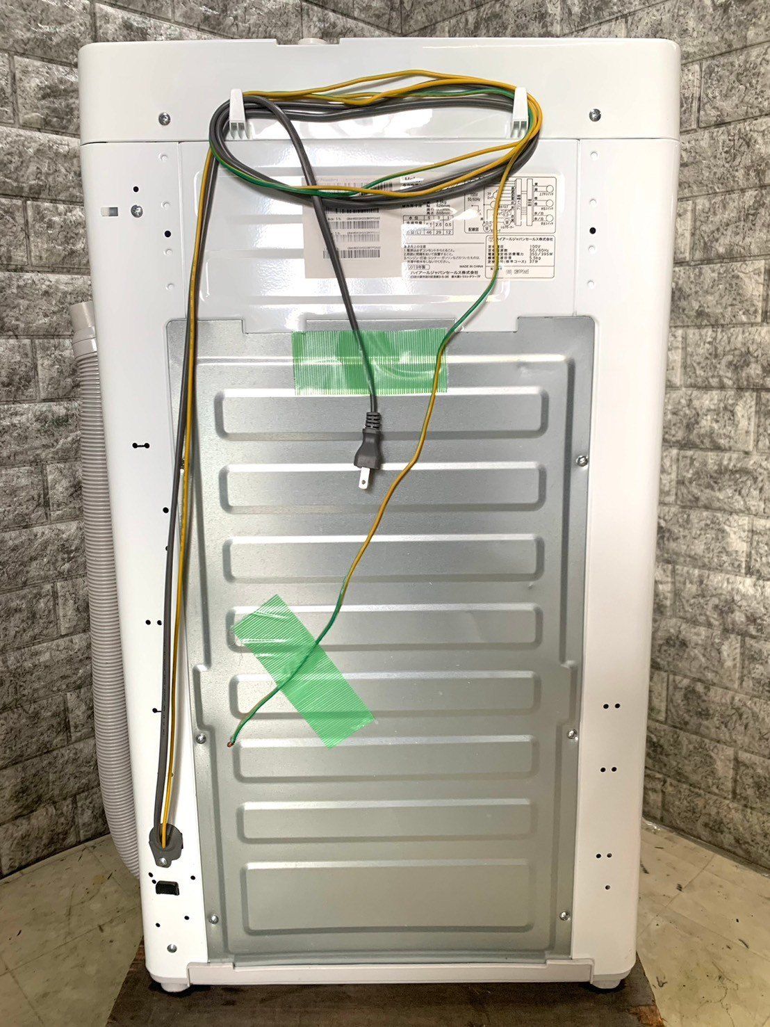 大阪送料無料☆3か月保証☆洗濯機☆ハイアール☆2019年☆5.5㎏☆JW  