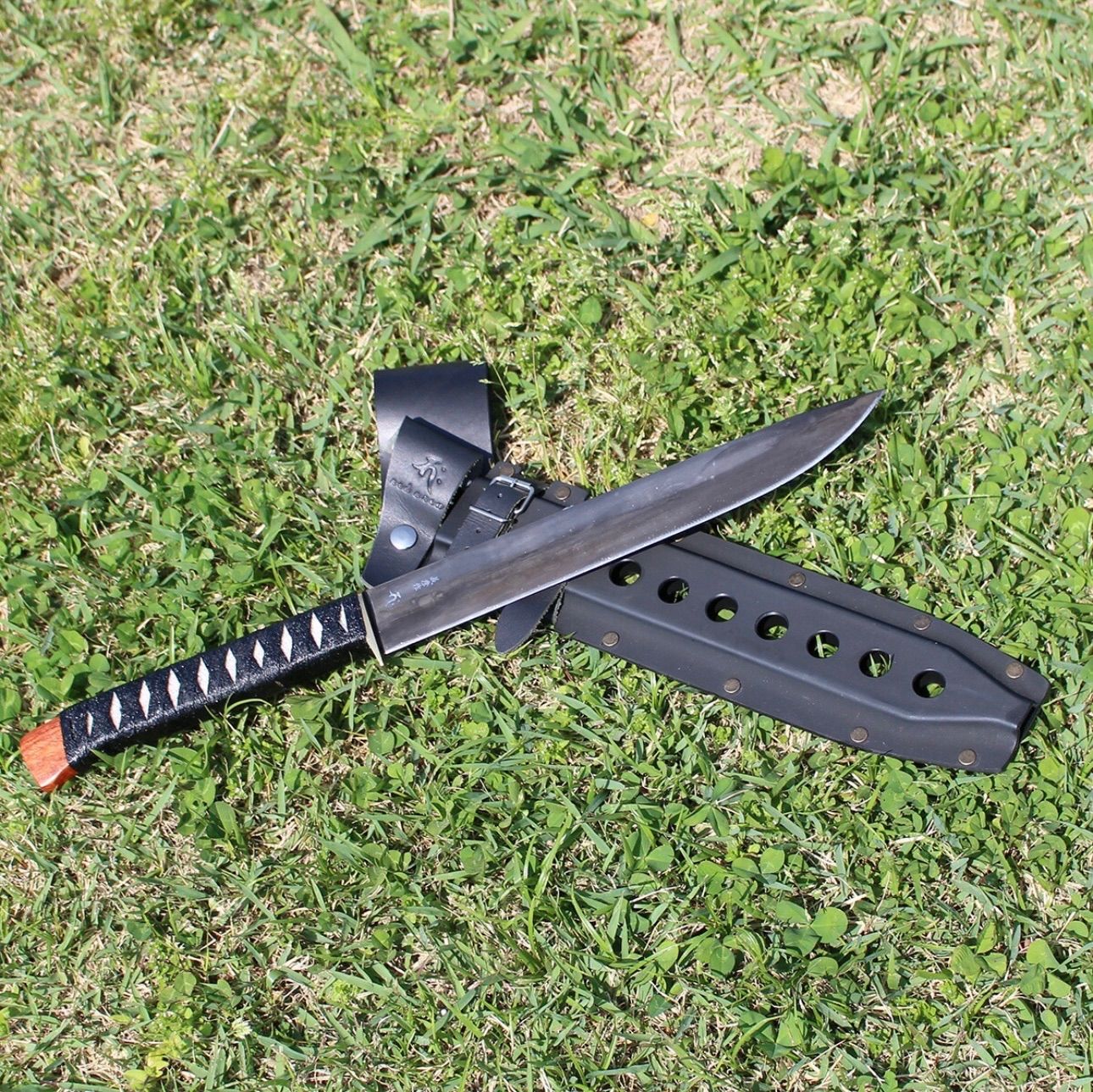 サバイバルマスター1 レッドオルカ 剣鉈 1尺 甲伏せ造り カイ