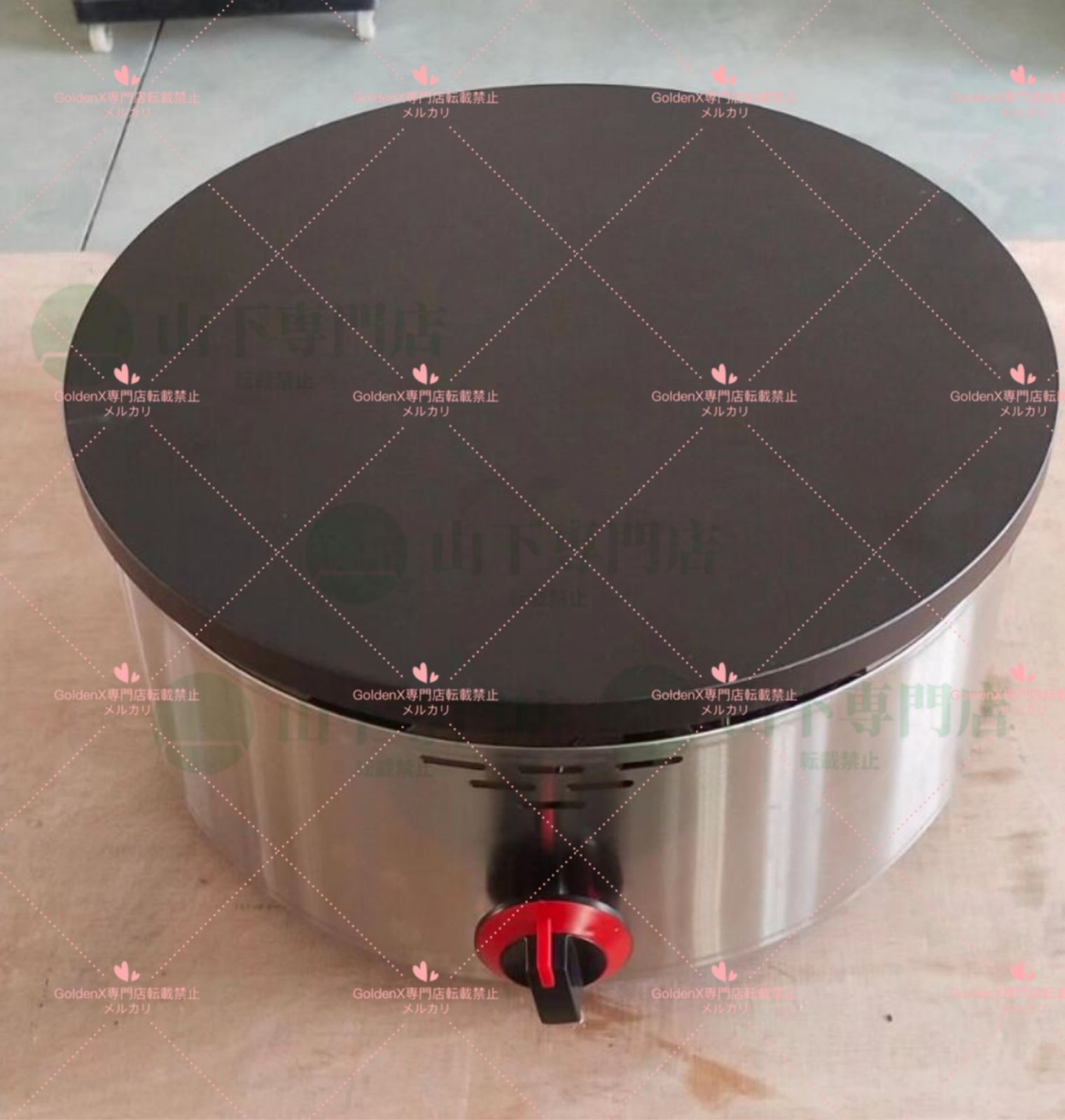 クレープ焼き器 ガス式/業務用/飲食店/店舗用品/屋台/出店 業務用 クレープ