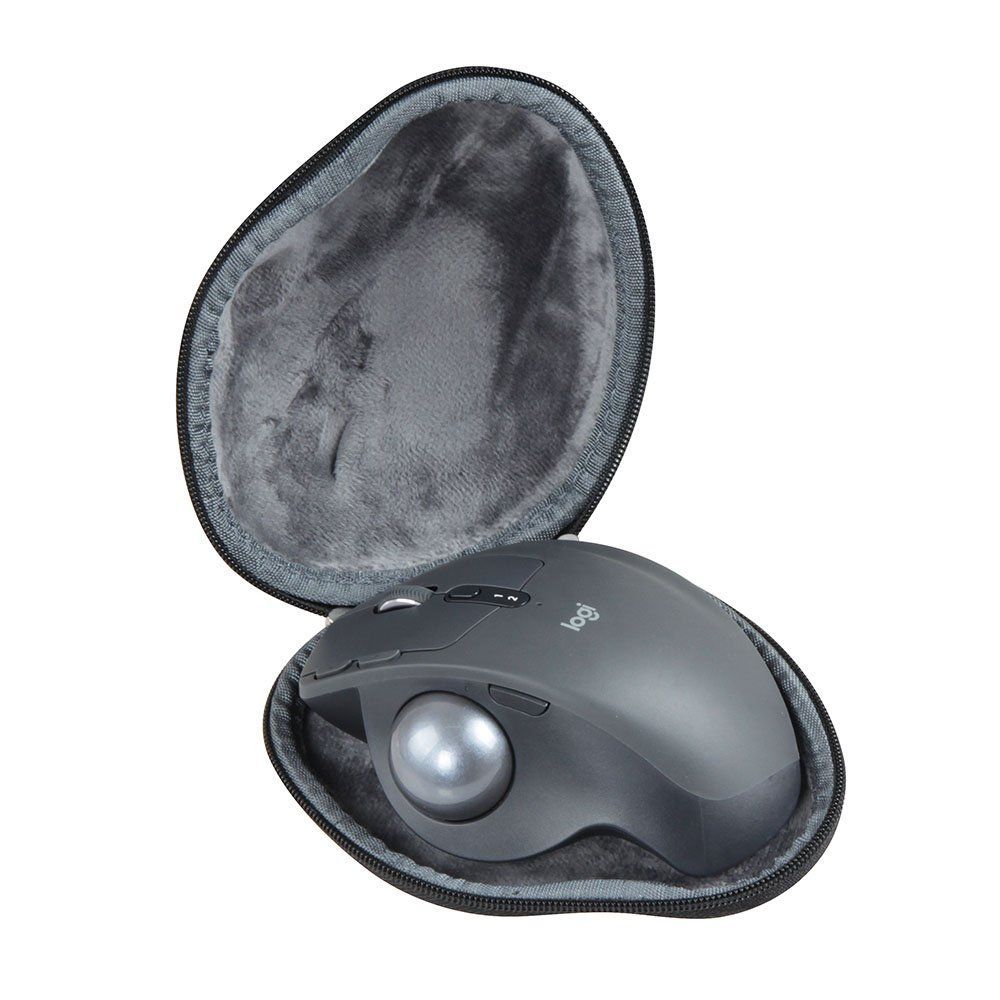 Style:ナイロン。 Hermitshell ハードトラベルケース Logitech MX Ergo ワイヤレストラックボールマウス用 (ナイロン)