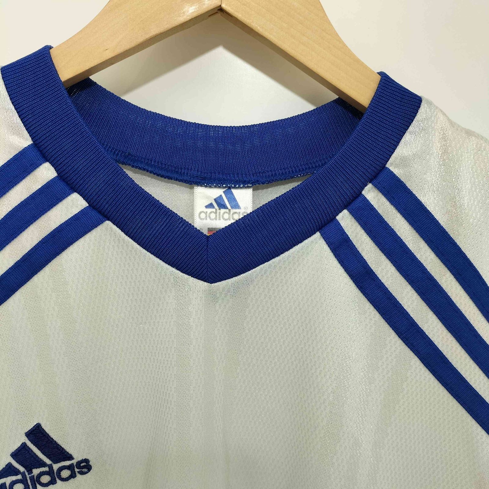 adidas フランス代表 90s ゲームシャツ ワールドカップ 万国旗タグ adidas フランス代表 90s ゲームシャツ ワールドカップ 万国旗