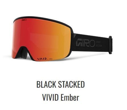 ♥ 25-26 GIRO GOGGLE AXIS BLACK STACKED VIVID Ember 土日祝発送OK 11000