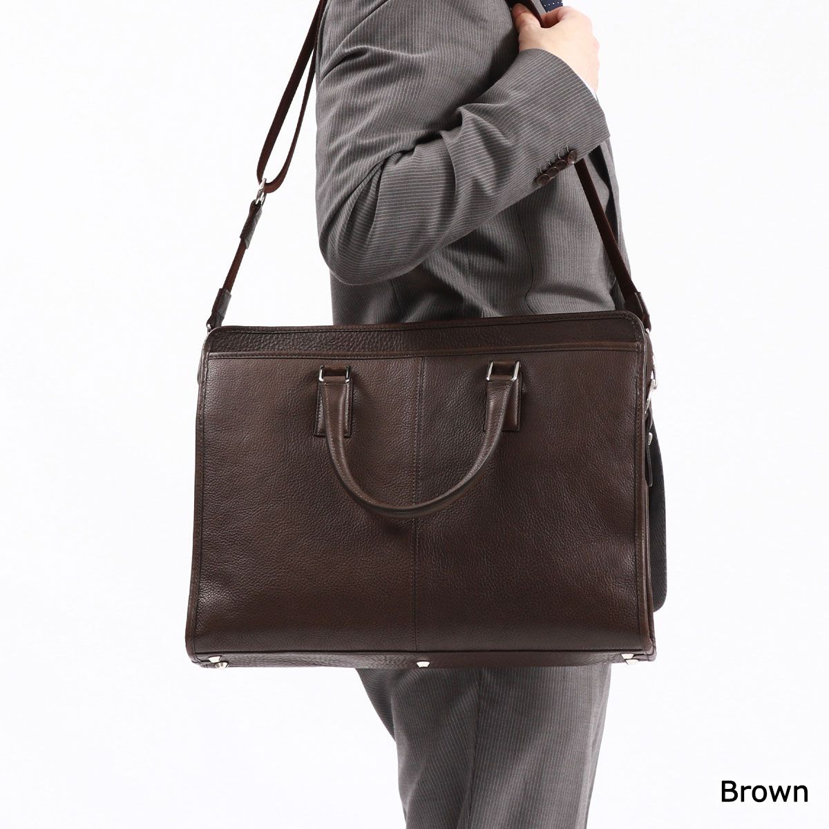 フラソリティ ブリーフケース Flathority Oil Milling Briefcase