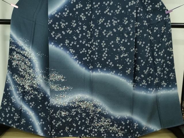 平和屋着物□極上 訪問着 舞桜 暈し染め 逸品 未使用 DZAA8461kh5