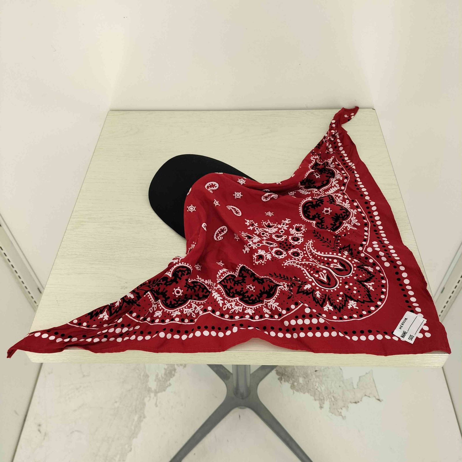 NEXUSⅦ BANDANA HOOD HEAD-WRAP ネクサスセブン LIXTICK × NEXUSVII. HEAD WRAP BANDANA - LIXTICK