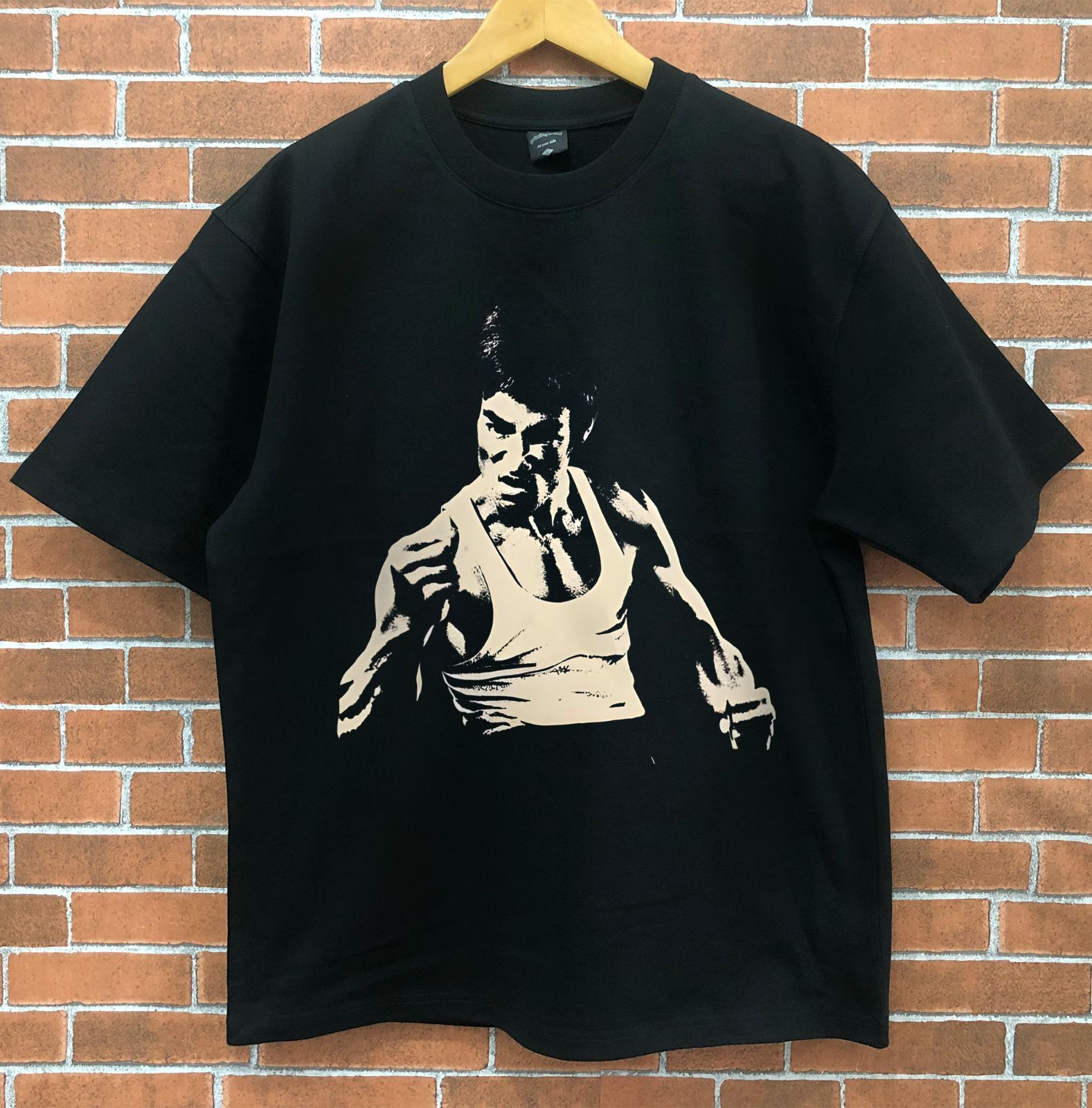 90s Bruce Lee ブルース?リーTシャツブラックS-XXXL no.za0068