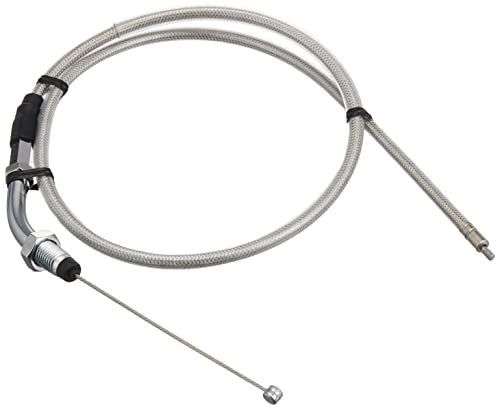 キタコ(KITACO) スロットルケーブル(ノーマルレバーu0026ホルダー専用) 100MMロング/ステンメッシュ モンキー(MONKEY) ゴリラ 905-1014310