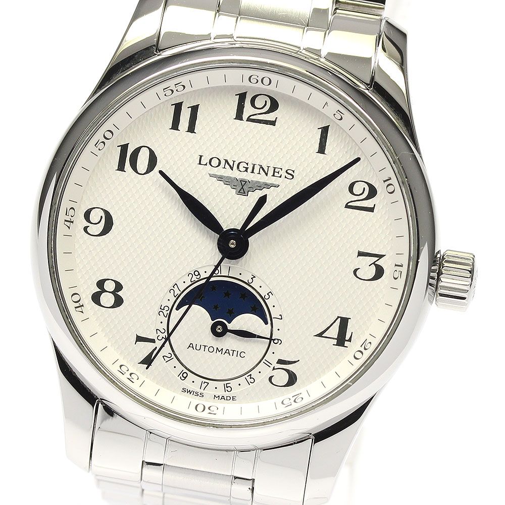 ロンジン LONGINES L2.409.4 マスターコレクション ムーンフェイズ 自動巻き メンズ良品_805943 - メルカリ