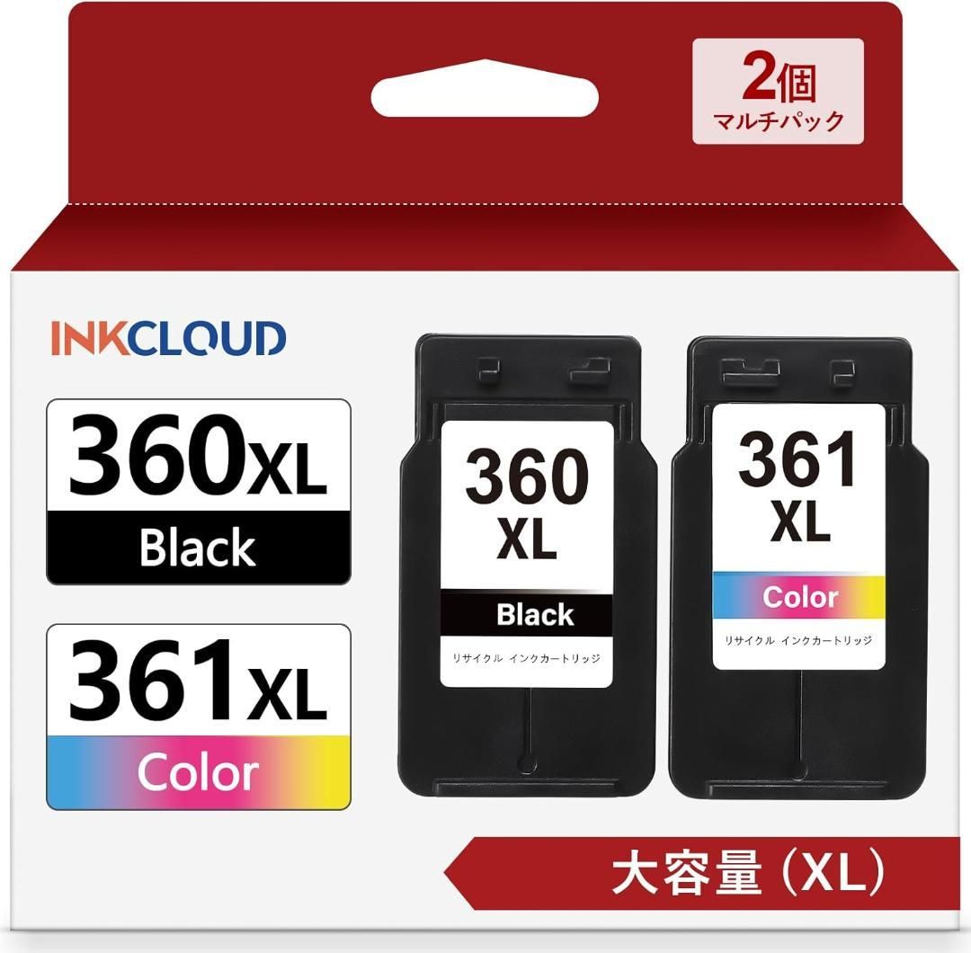 Canon BC-360 360XL　 BC-361 361XL Amazon.co.jp: キャノン用 BC-360XL BC-361XL 詰め替え インク