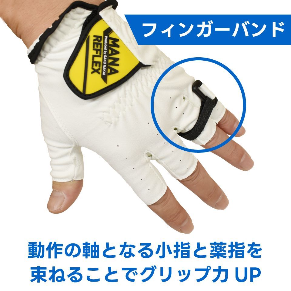 グリップ矯正 ｜10枚セット｜マナリフレックス｜S～Lサイズ｜中井学｜ゴルフ練習器具