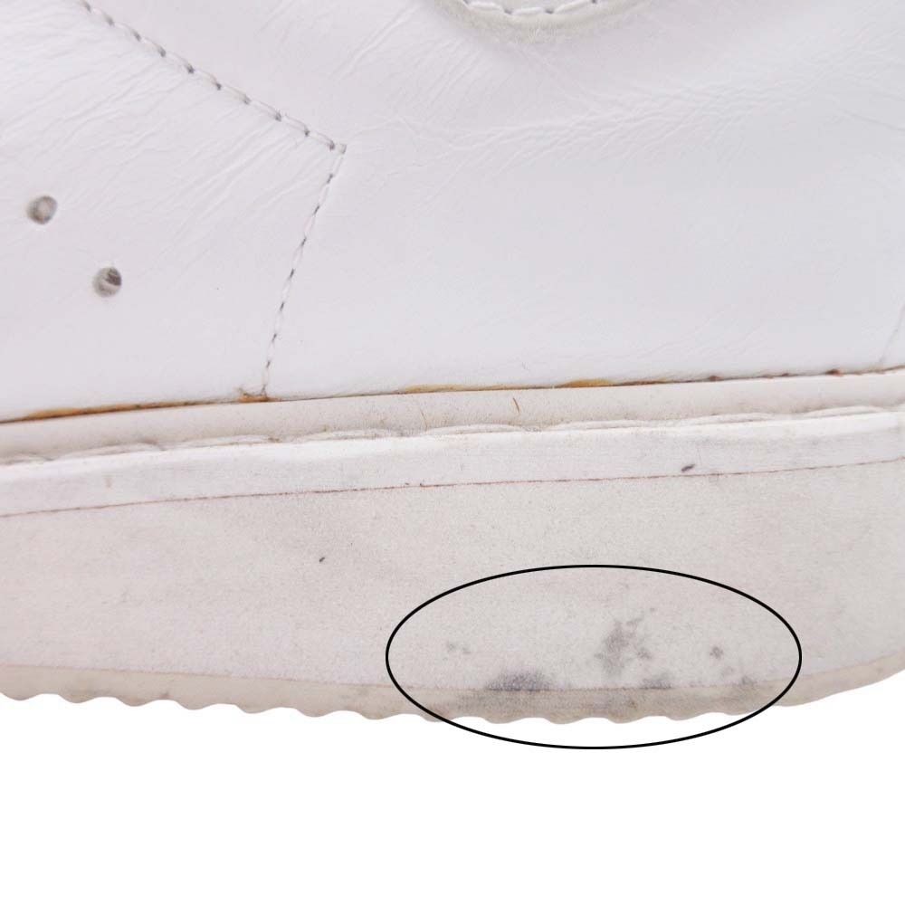  GOLDEN GOOSE GGDB ゴールデングース STARTER スニーカー ローカット シューズ 靴 37 24.0 アイボリー オフ白ｘ赤 レディース 古着 スニーカー 靴