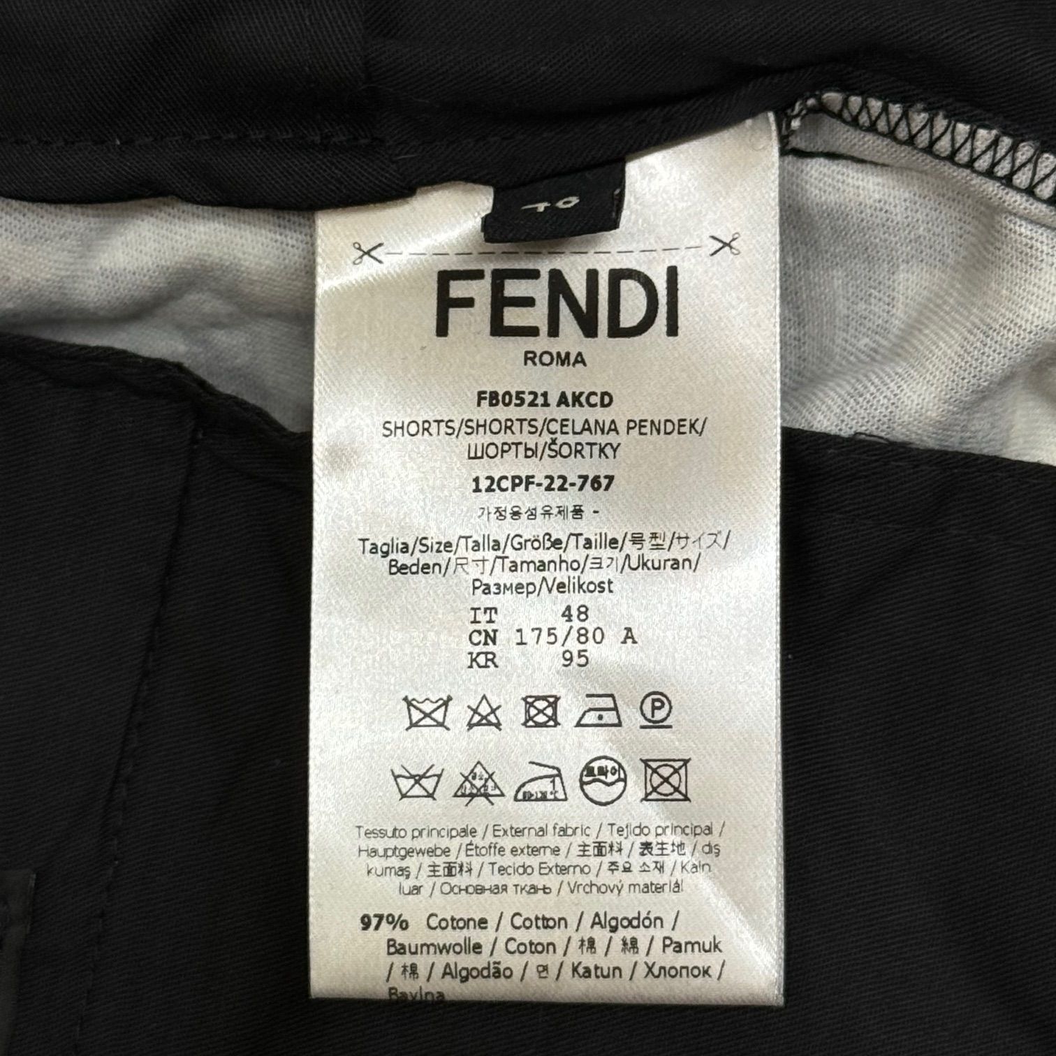 FENDACE フェンダーチェ　ショートパンツ　サイズ48 FENDI フェンダーチェ Versace 水着 ショートパンツ 正規品 L M