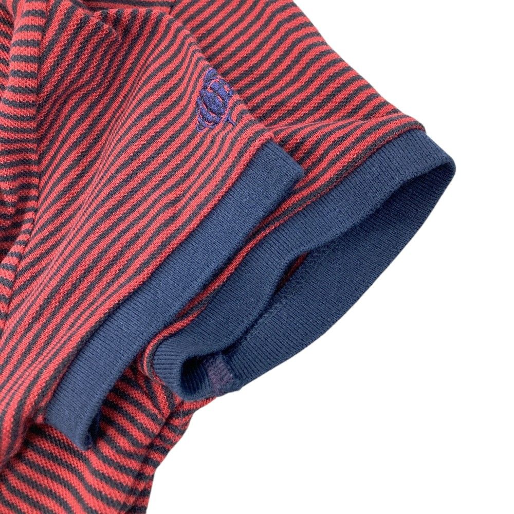 サイズ：M BEAMS GOLF ビームスゴルフ 半袖ワンピース ロゴ刺繍