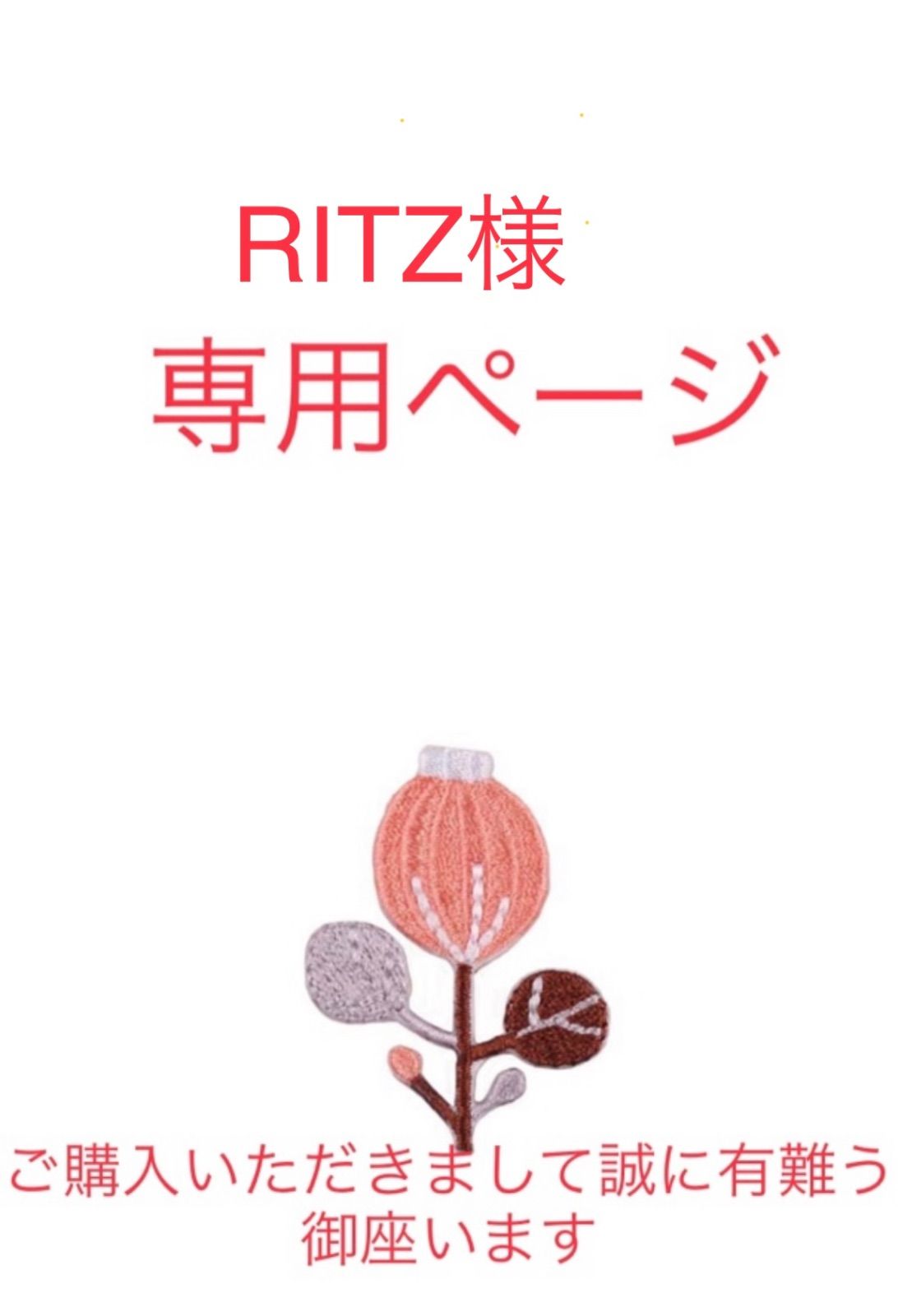 RITZ様専用 - メルカリ