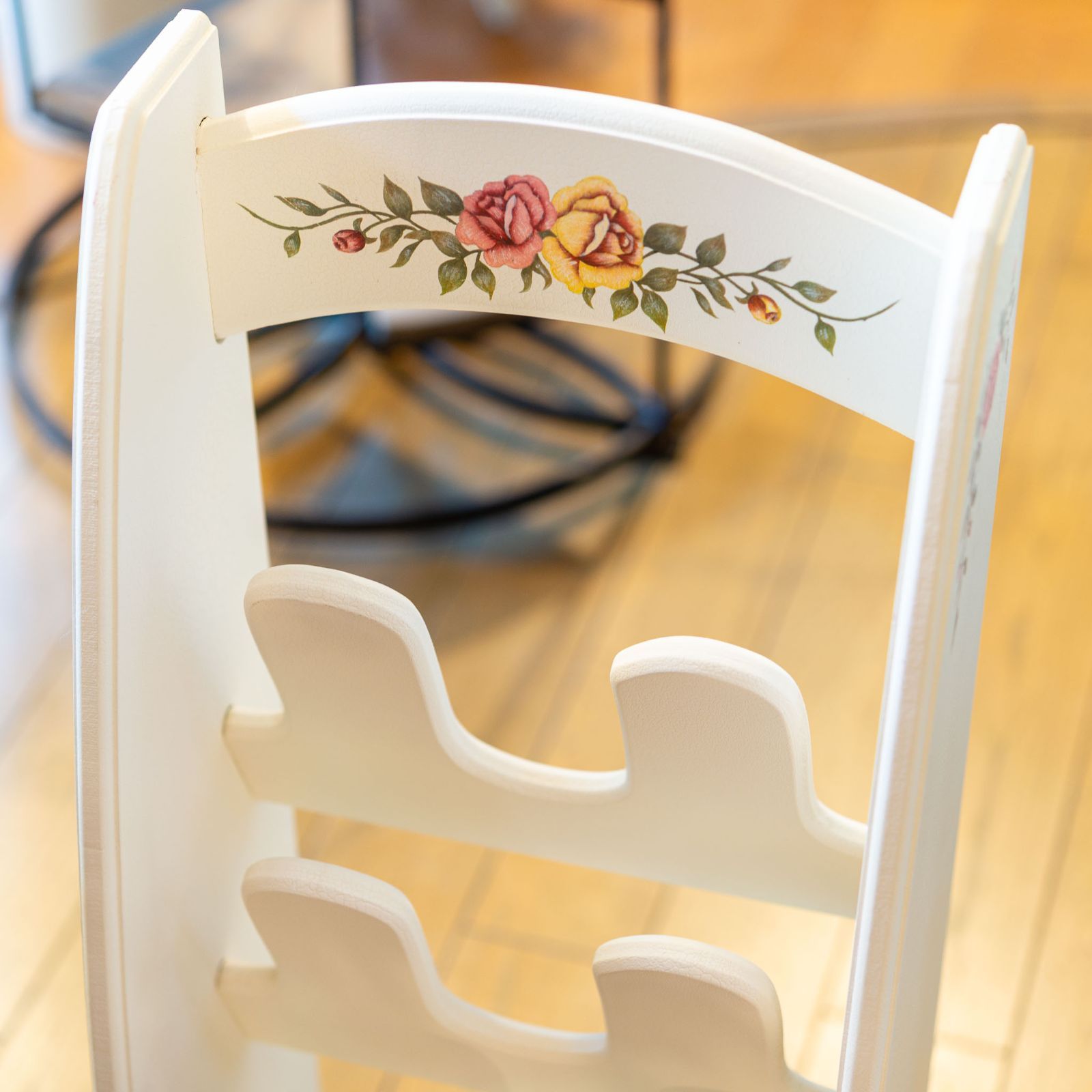 クラック塗装仕上げ スリッパラック