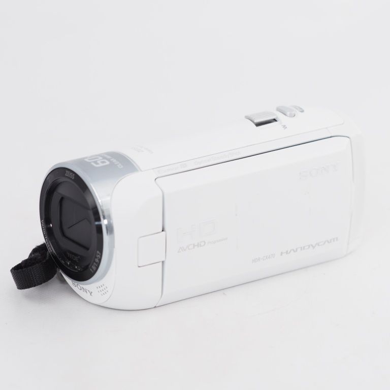 SONY HDR-CX470 ビデオカメラ WHITE ホワイト ☆ソニー / SONY HDR-CX470 (W) [ホワイト]【ビデオカメラ】【送料無料