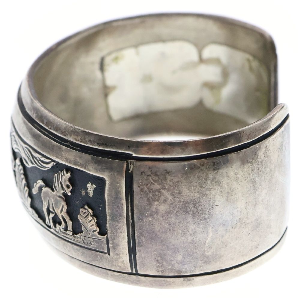 ナバホ族アンディキャドマン作　スターリンシルバー　21号　インディアンジュエリー ナバホ族アンディキャドマン作 スターリンシルバー 21号 インディアン