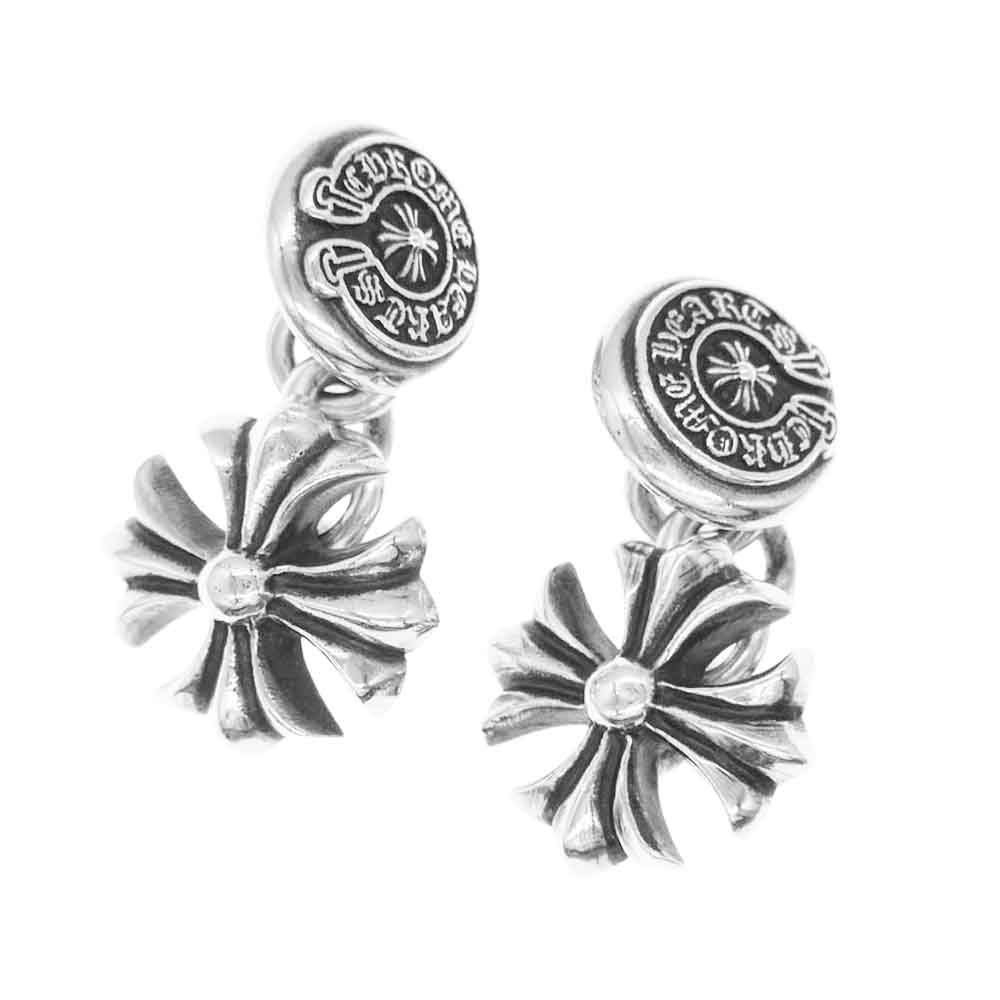 クロムハーツ CHプラス シルバーカフスボタン クロムハーツカフスCH