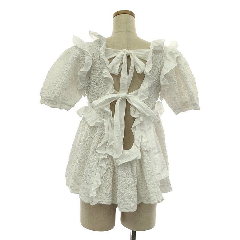 cecilie bahnsen UK8 フリル　トップス　ブラウス　タグ付き cecilie bahnsen UK8 フリル トップス ブラウス タグ付き - メルカリ