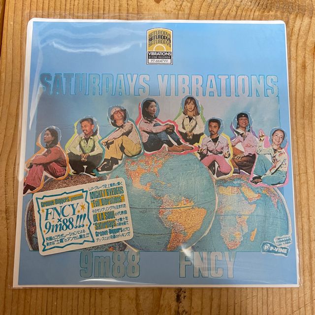 FNCY 9m88 SATURDAYS VIBRATION 7インチ レコード CASTLE-RECORDS/商品詳細 FNCY & 9m88 / SATURDAYS VIBRATIONS