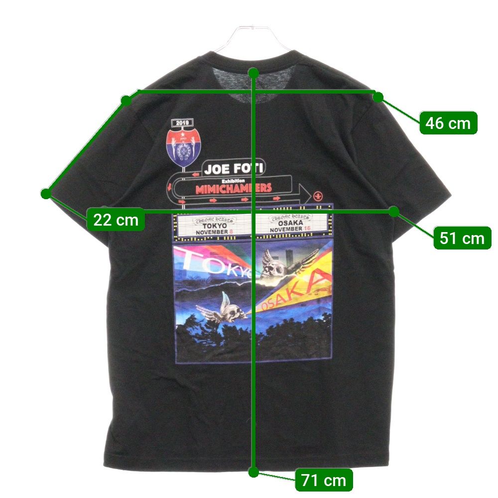 CHROMEHEARTS クロムハーツ JOE FOTI Tシャツ 2019