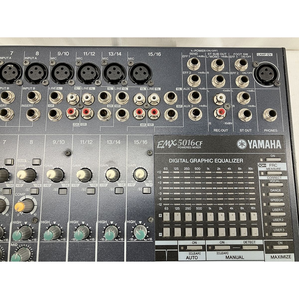 他まとめ売り YAMAHA EMX5016CF ヤマハ パワードミキサー PA機器 16ch W10534283 全品無料。