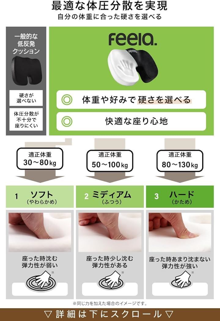 柔らかめ