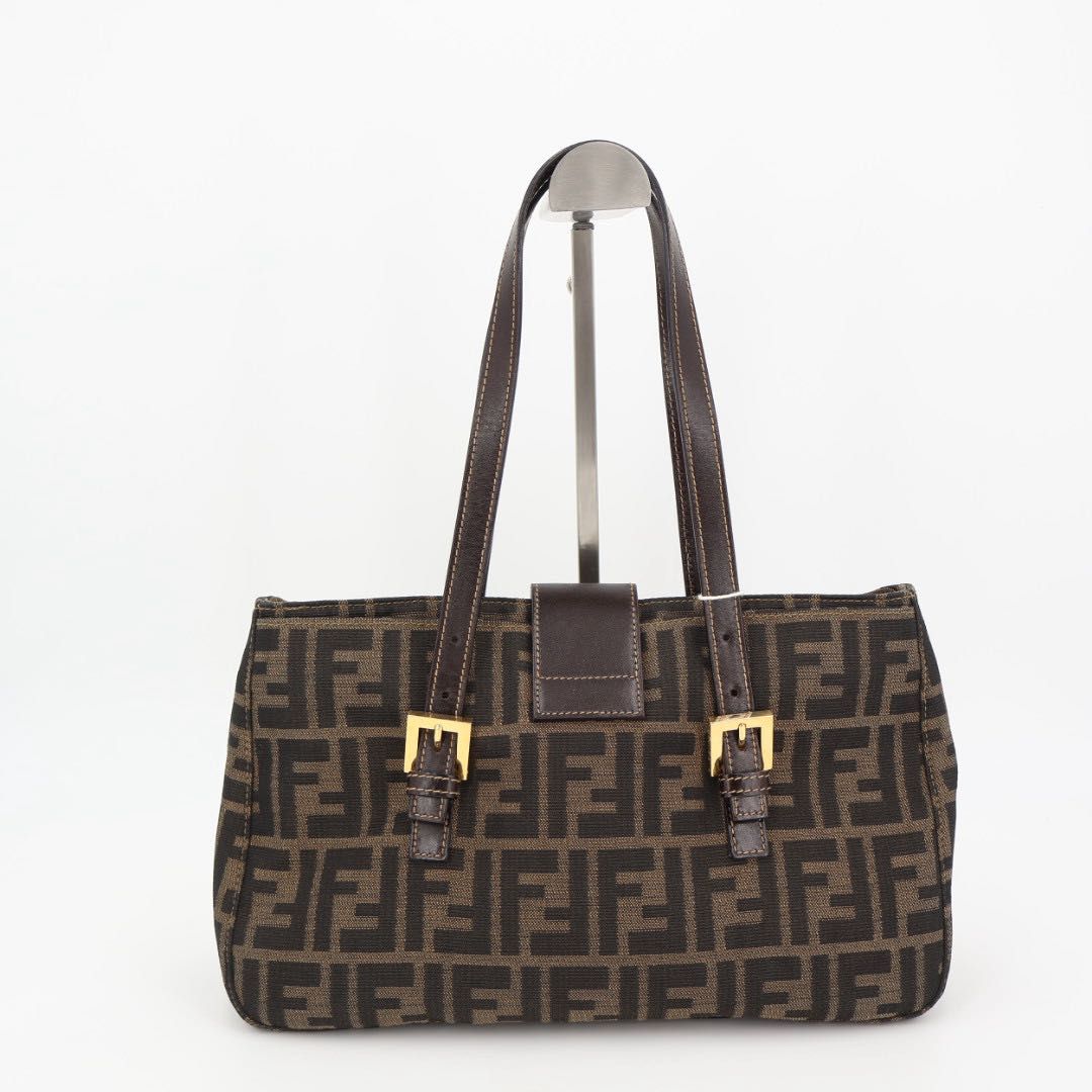 ⭐️極美品⭐️FENDI フェンディ ズッカ ハンドバッグ ミニトートバッグ フェンディFENDIミニトートバッグズッカ柄