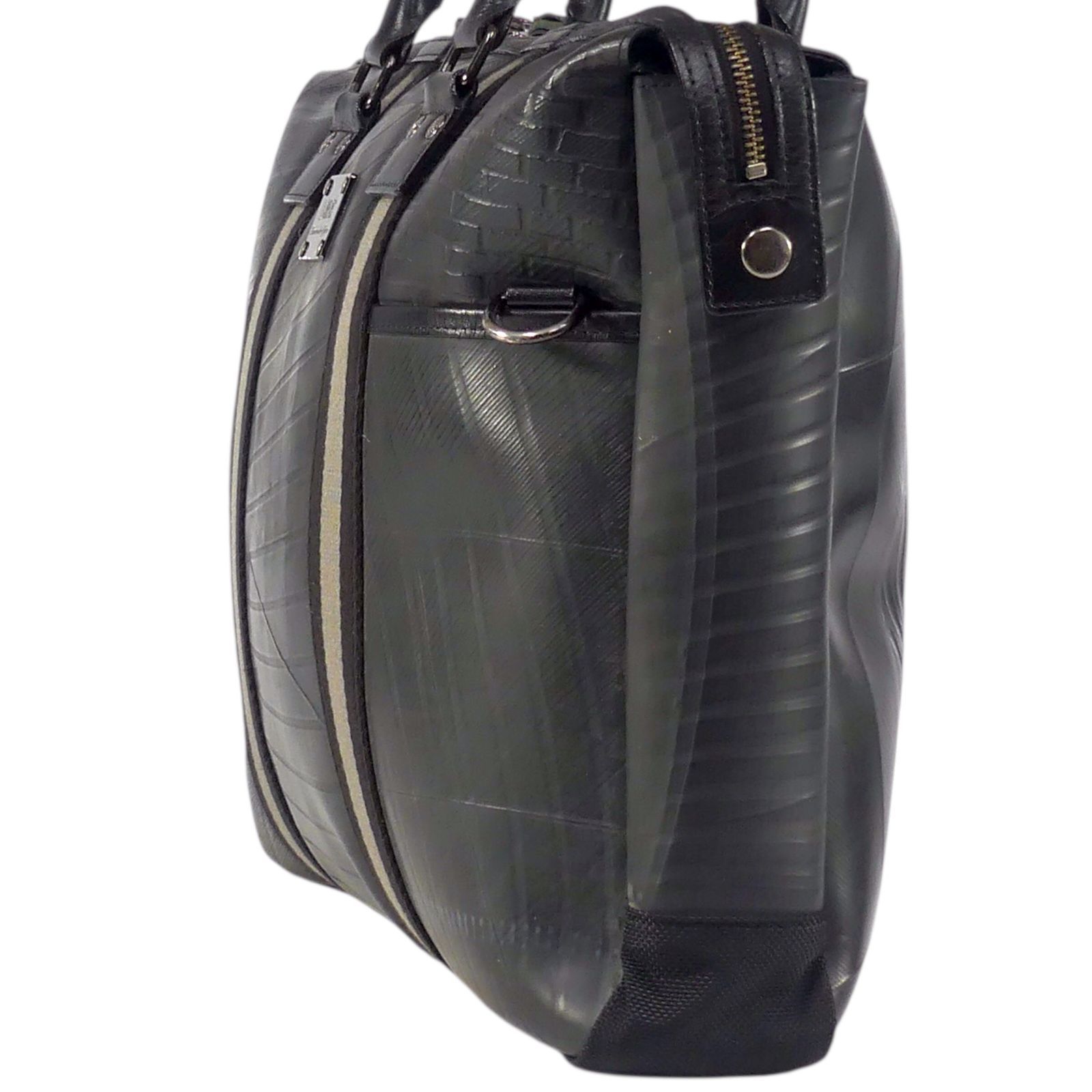 SEAL シール 2way ビジネスバッグ 再生ダイヤ素材 ショルダーバッグ 黒