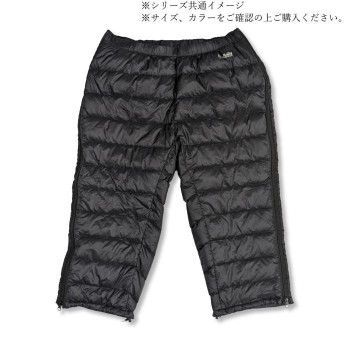 PUROMONTE パンツ 七分丈フルオープン 70 ブラック XL WD037