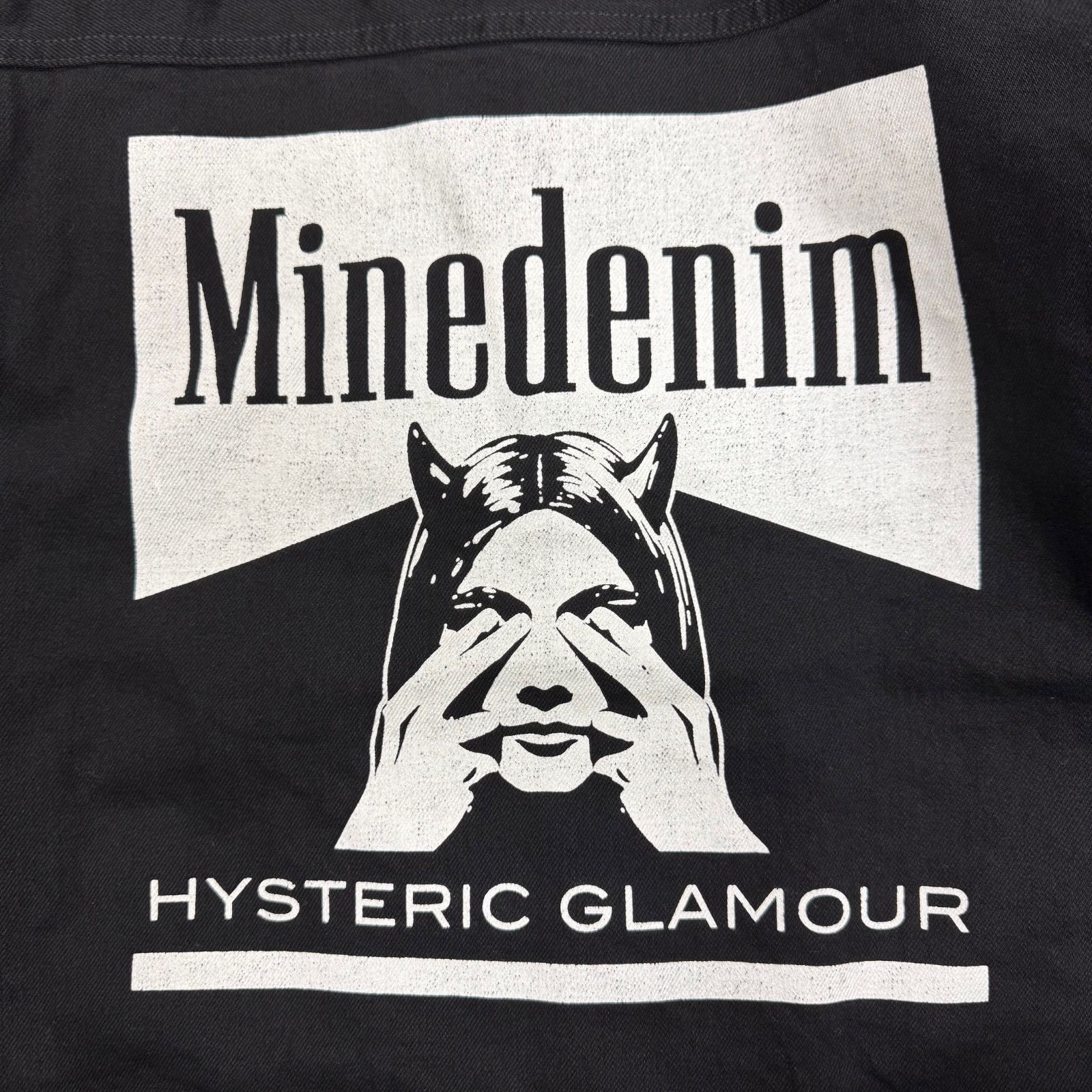 ヒステリックグラマー　マインデニム　コラボ　ジャケット　未使用 参考上代74800円 未使用品 MINEDENIM 24AW × HYSTERIC GLAMOUR