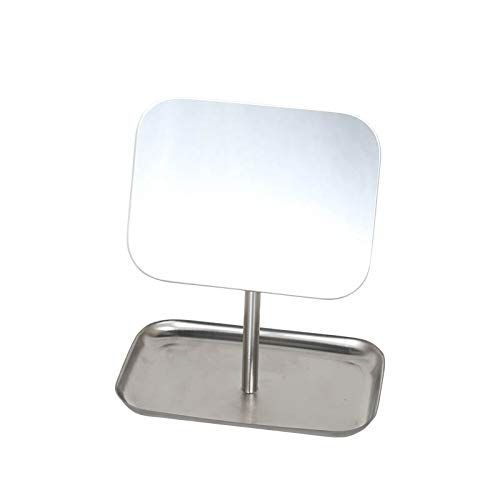 【在庫処分】ダルトン(Dulton) 鏡 レクタングル ミラー ウィズ トレイW18 高さ238×幅200×奥行133mm RECTANGLE MIRROR WITH TRAY W18 K855-1098