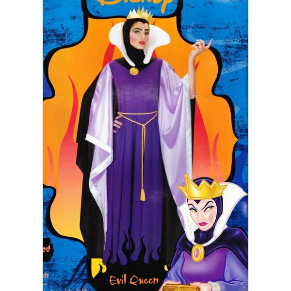 白雪姫 王妃、魔女 衣装、コスチューム 12-14 コスプレ 大人女性用 