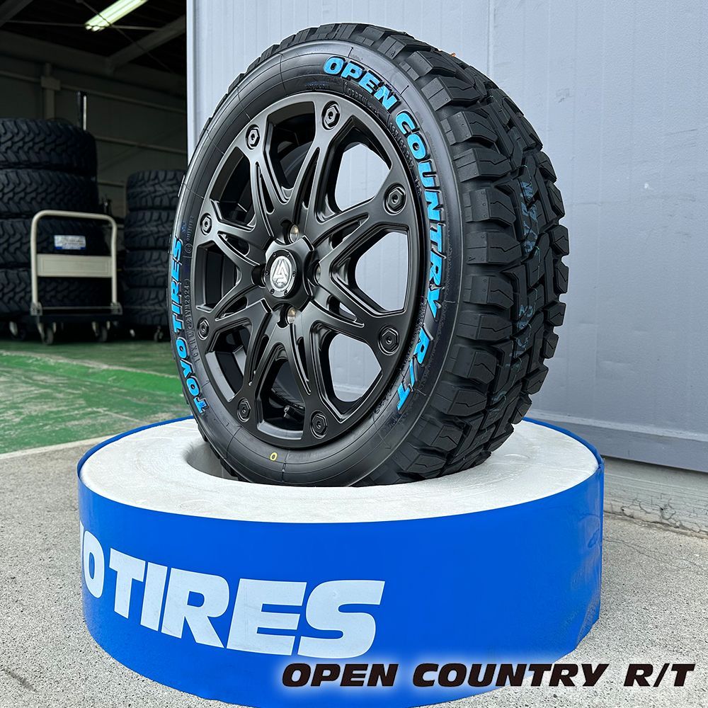 ダイハツ ハイゼットバン ハイゼットカーゴ ハイゼット タイヤホイールセット トーヨー オープンカントリーRT 165/60R15 15インチ MUD- X ホワイトレター - メルカリ