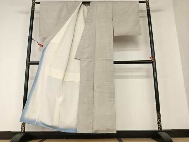 平和屋着物○本場大島紬 白大島 9マルキ 一元絣 正絹 逸品 AAAV7178zg