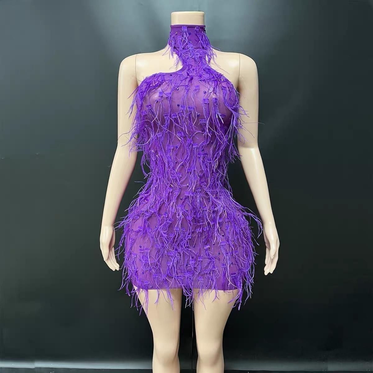 ベリーダンス衣装 甘いフリル付きホルターネック