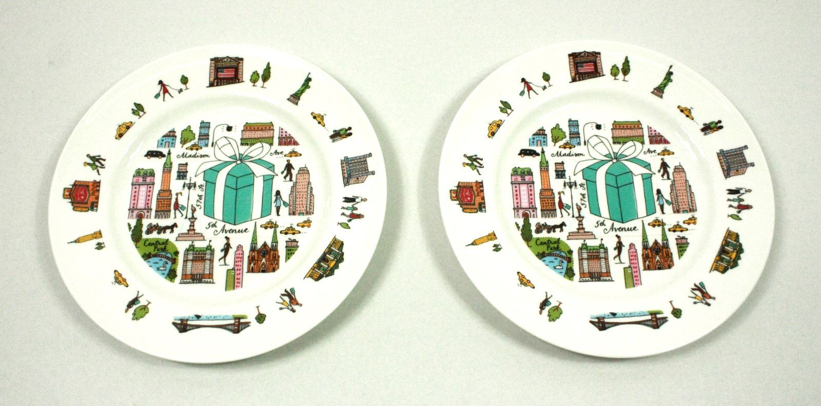 ティファニー 5th アベニュープレート 2枚セット