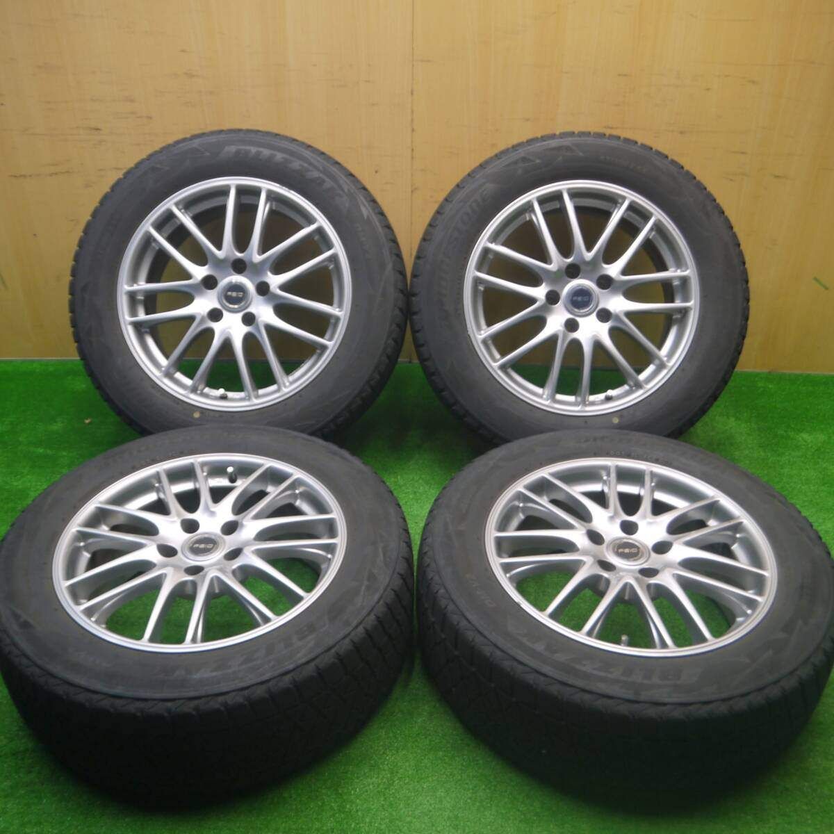 4本価格 スタッドレス 225|60R17 ブリヂストン ブリザック DM-V2 FEID 17インチ PCD114.3|5H 4082301Hス