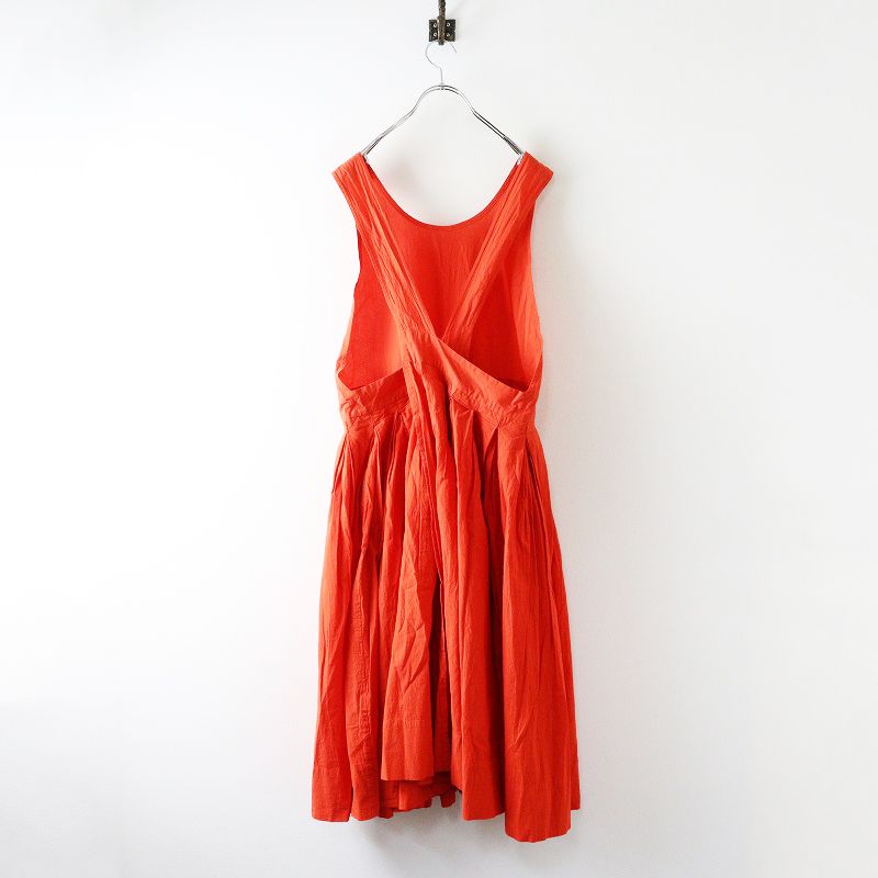 ヴェリテクール Veritecoeur VC-2284 ノースリーブロングワンピース F|レッド トップス ギャザー 2400014638233